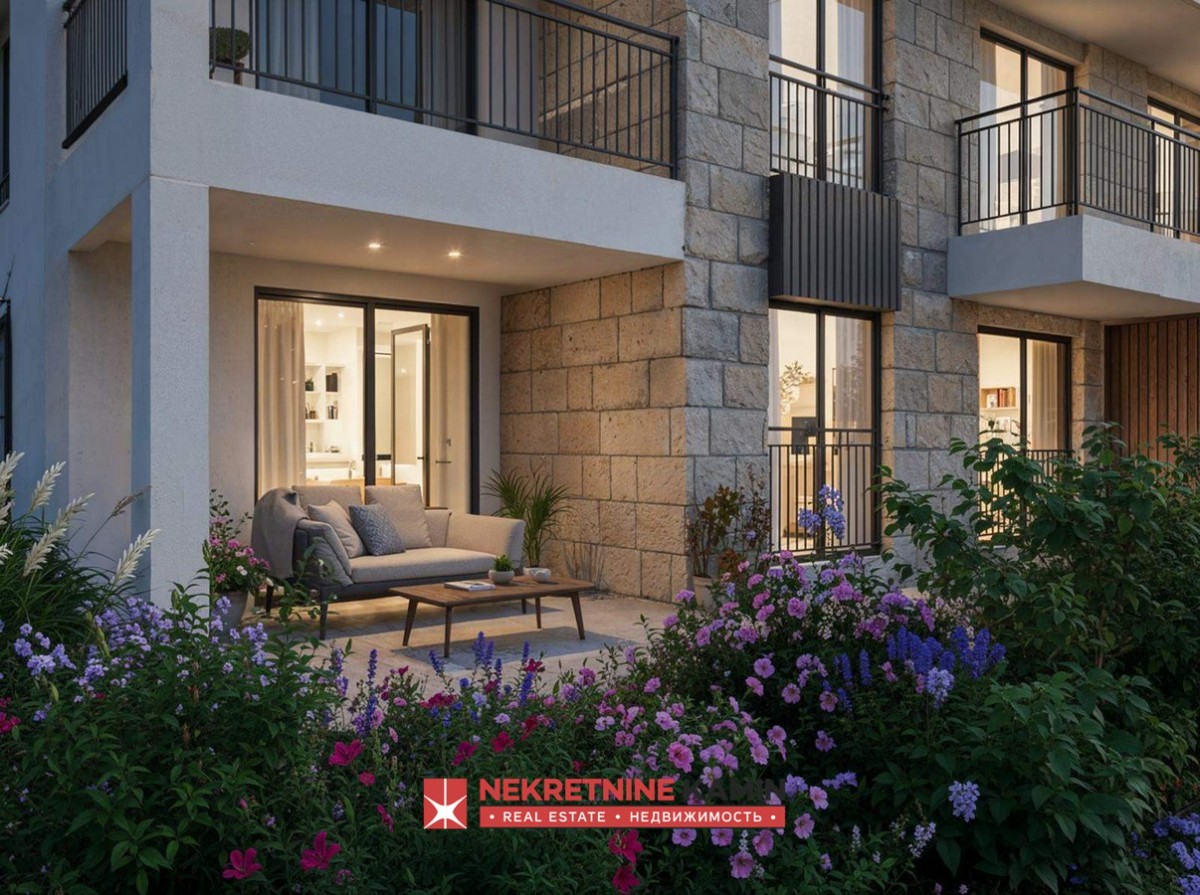 One-Bedroom Apartment in Final Construction Phase with Bay of Kotor View, Dobrota, Kotor